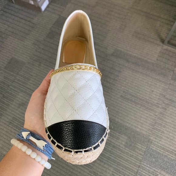 White quilted espadrille - Picture 5 of 6